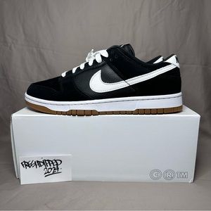 NWT 2021 NIKE DUNK LOW BY YOU MENS 10 BLACK/WHITE SUEDE/LEATHER DEADSTOCK OG ALL